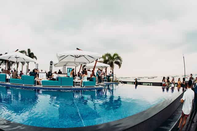 Pool deck