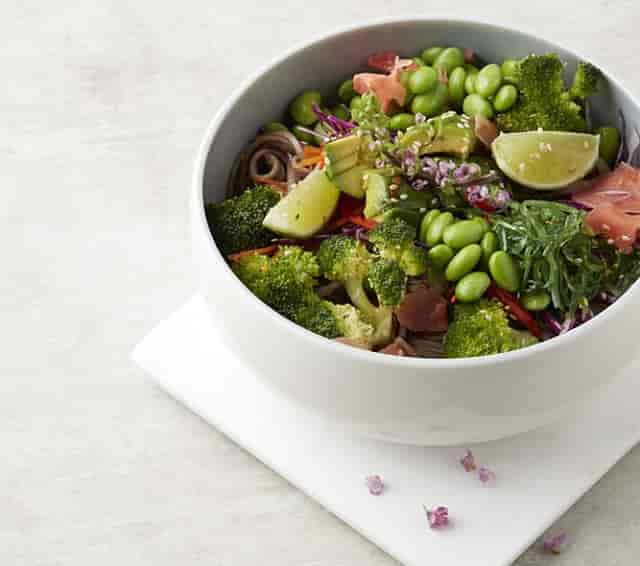 Plant-based lunch bowl at Cultivate Cafe, Maxwell Reserve for corporate catering.
