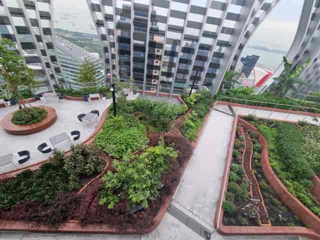 1-Arden Food Forest: Biophilic open-air venue for corporate networking and conference receptions.