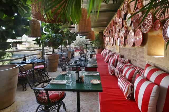 Rooftop restaurant