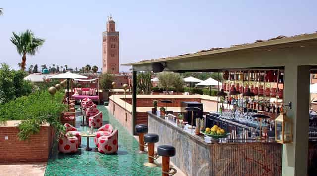 Rooftop restaurant
