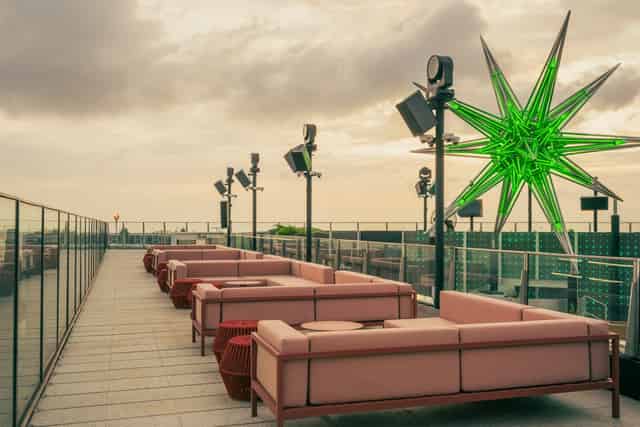 Rooftop bar