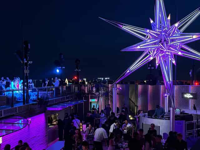 Rooftop bar