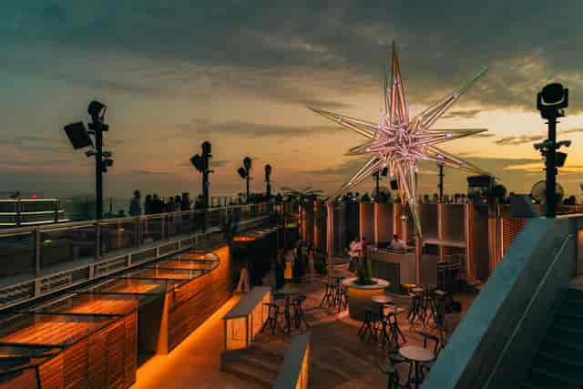 tallest rooftop bar
