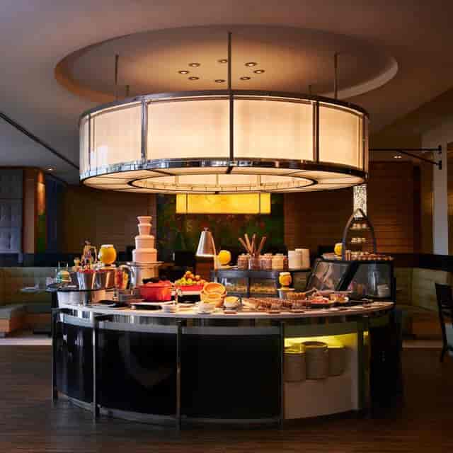 Elegant buffet setup at Seasonal Tastes, perfect for events and meetings in Singapore.