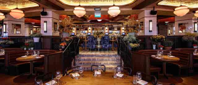 Elegant Rooftop Bar at LAVO, perfect for upscale events and intimate gatherings.