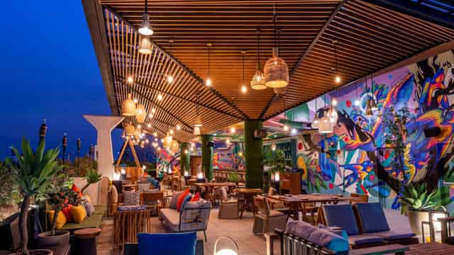 Rooftop bar