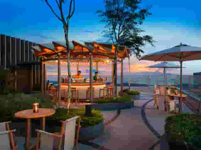 Rooftop bar