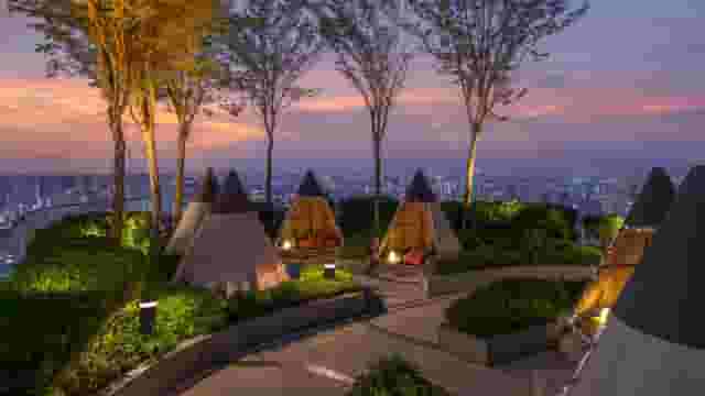 Rooftop bar