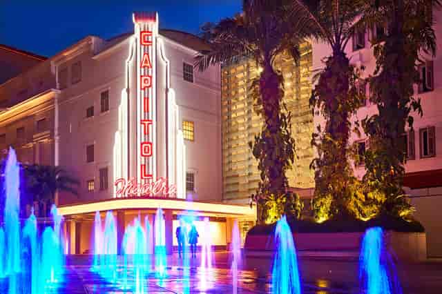 Capitol Theatre at The Capitol Kempinski Hotel, vibrant venue for events and celebrations.