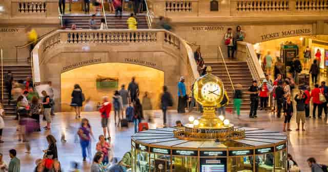 Grand Central Terminal main concourse: event space for transit hub conferences and gatherings.