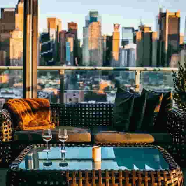 rooftop lounge