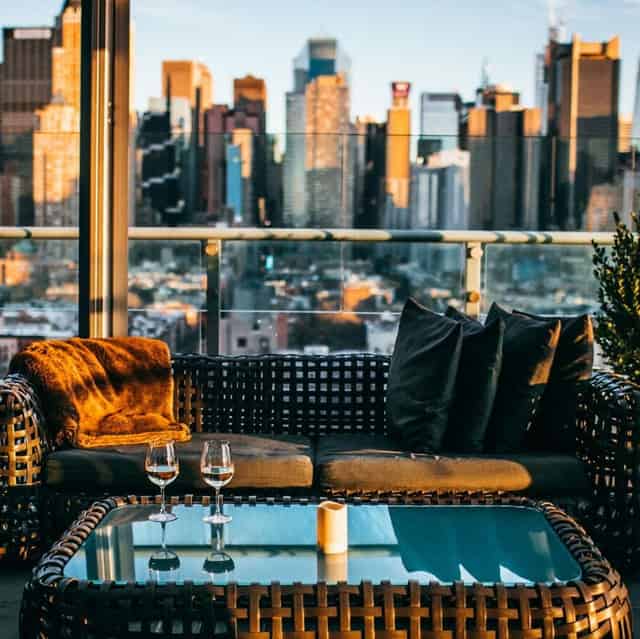 rooftop lounge