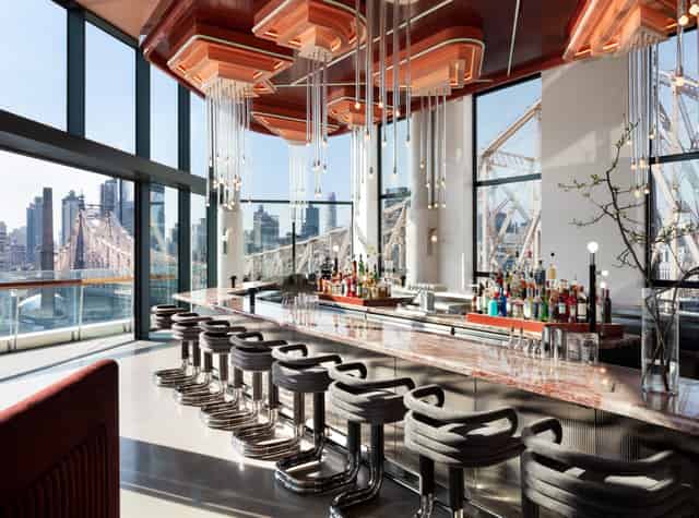 rooftop lounge
