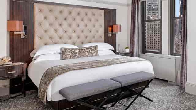 Luxury WestHouse Hotel New York suite for VIP executive travel and incentive programs.