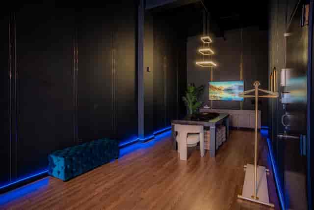 Luxury breakout room at TEN32 Midtown for VIP board meetings and private strategy sessions.