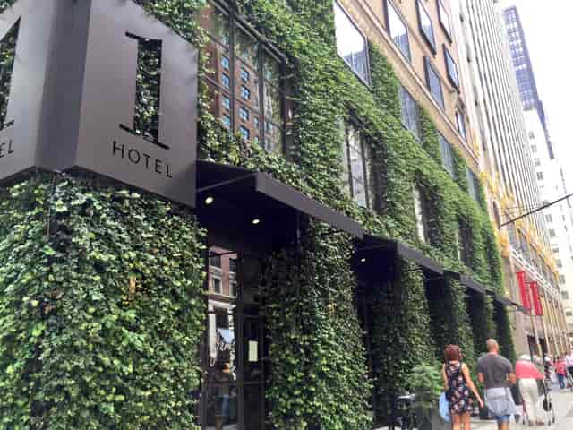 Reservoir at 1 Hotel Central Park: eco-friendly venue for sustainable corporate events.