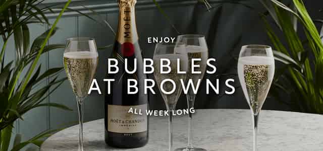 Bubbles at Browns
