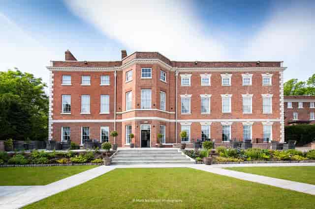 Elegant River Room venue in Old Palace Chester for corporate events and social gatherings.