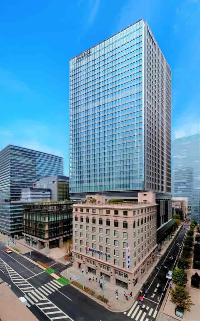 Kyobashi Edogrand business center with modern architecture for corporate meetings and event venues.
