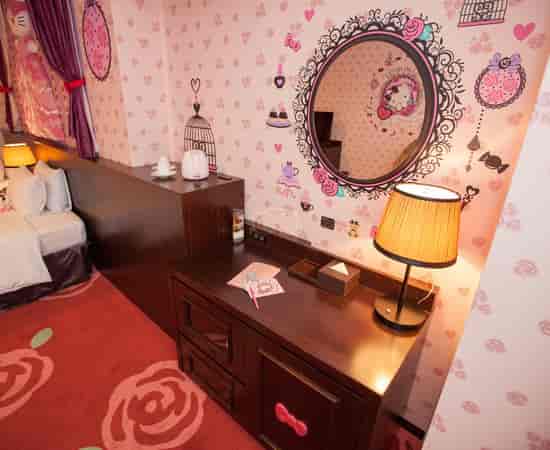 Soujuan themed room at Keio Plaza Hotel for brand activation and experiential event.