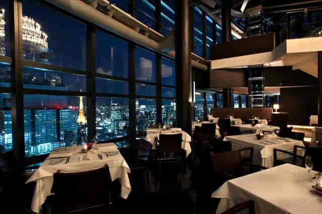Bar Lounge MAJESTIC Tokyo, panoramic city view for corporate dinner and VIP reception venue.