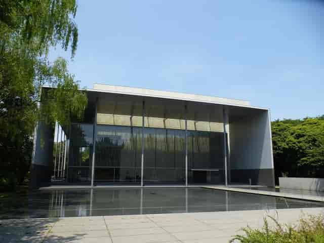 The Gallery of Horyuji Treasures: Architectural venue for product launch and VIP reception.