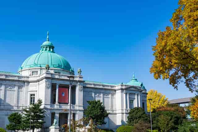 Hyokeikan, Tokyo National Museum: Elegant architectural venue for prestigious corporate galas.