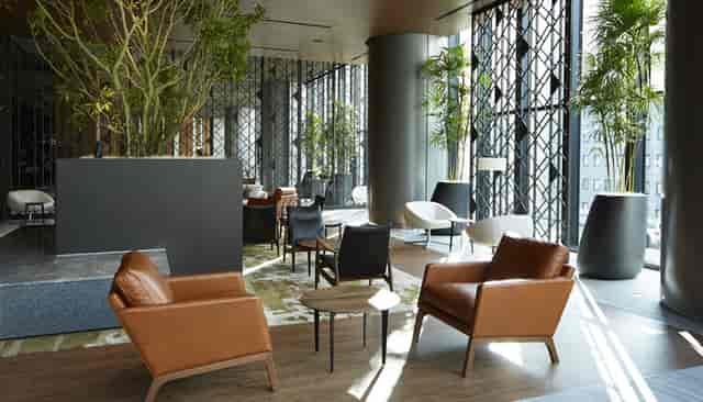 Akasaka Intercity Conference Room 301, biophilic design, corporate retreat, strategy session space.