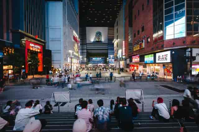 Applause Square Tokyo: Amphitheater event space for urban activations and outdoor marketing events.