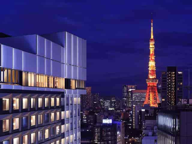Mitsui Garden Hotel Roppongi event space with iconic Tokyo Tower view for corporate receptions.