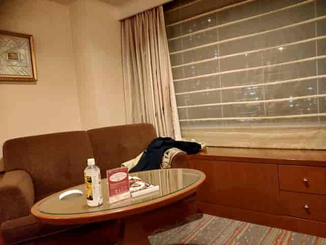 Aya hotel suite hospitality meeting setup for professional breakout sessions.