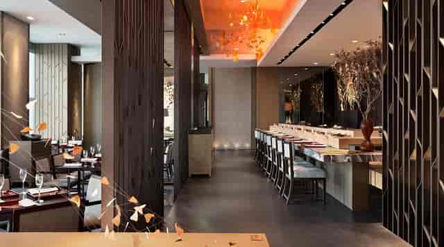 Sophisticated Tokyo Nadaman dining venue for upscale VIP receptions and private client dinners.