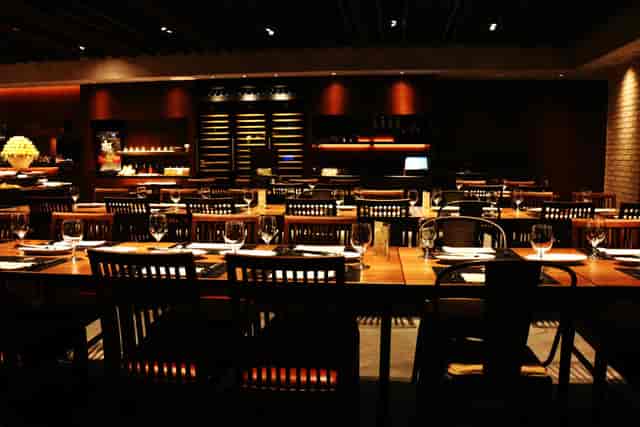 Roppongi Barbacoa restaurant dining space for corporate dinner and networking events.