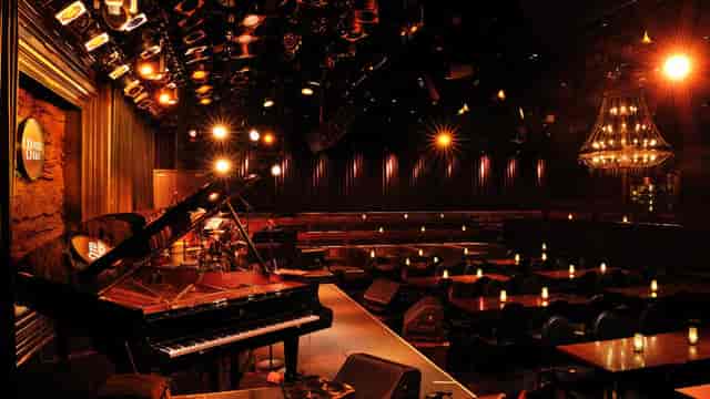Cotton Club cabaret venue with atmospheric lighting for high-end events and private receptions.