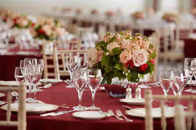 Elegant Grand Ballroom at The Landmark London, perfect for weddings and formal events.