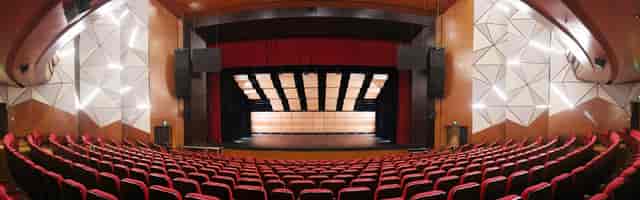 Ciputra Artpreneur Function Room C: Tiered theater for keynote presentations and corporate events.