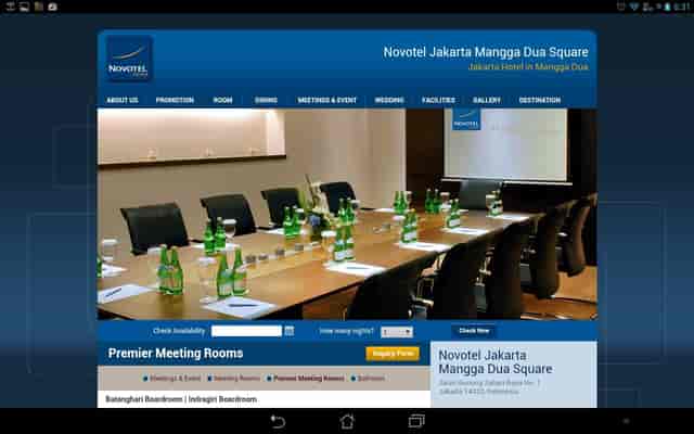 Accor Hotels - >Batanghari Boardroom - Novotel Jakarta Mangga Dua Square</a>