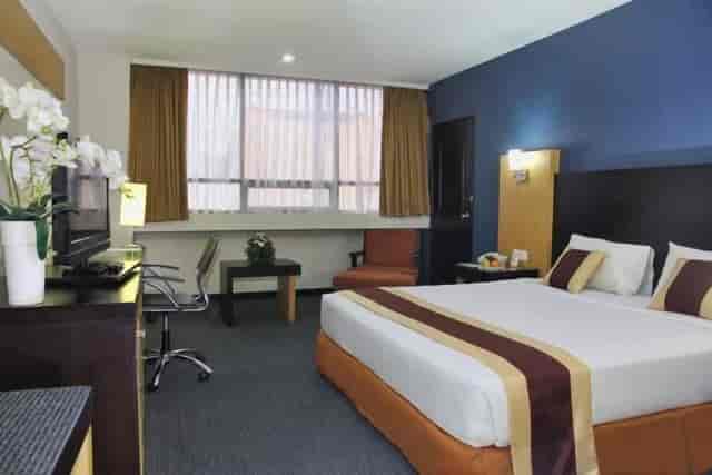 Jayakarta SP Jakarta hotel conference room with workstation for business meetings and events.