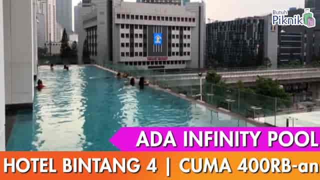 Rooftop poolside venue at JS Luwansa Hotel Jakarta for corporate networking and bleisure events.