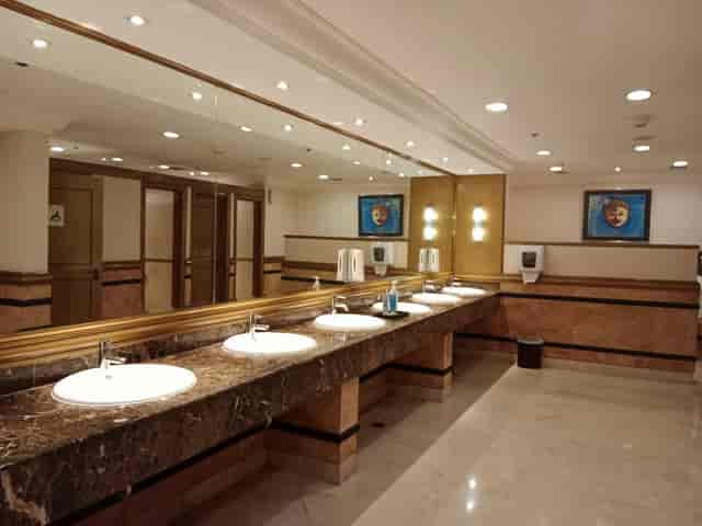 Hotel Borobudur Jakarta boardroom featuring spacious layout for corporate meetings and conferences.