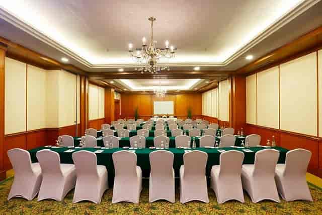 U-shape boardroom at Grand Sahid Jaya Hotel Jakarta for executive meetings and corporate events.