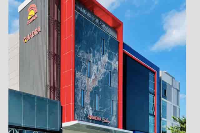 Modern Roman Showroom Surabaya for corporate product launches and business conferences.
