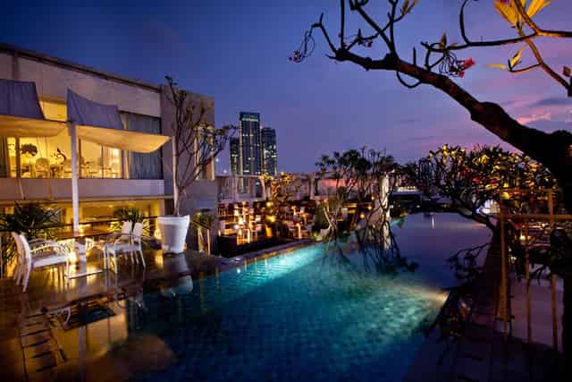 Rooftop terrace