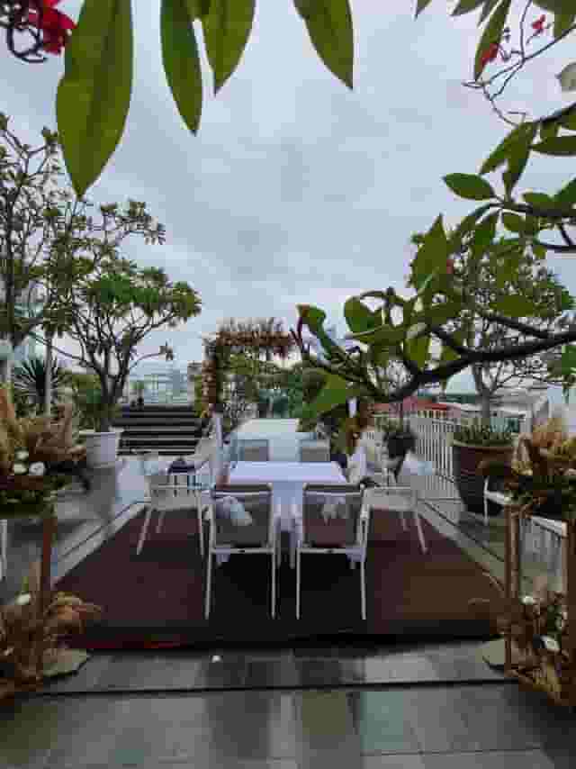 Rooftop terrace