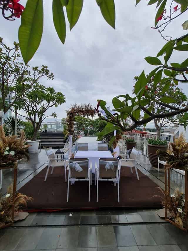 Rooftop terrace