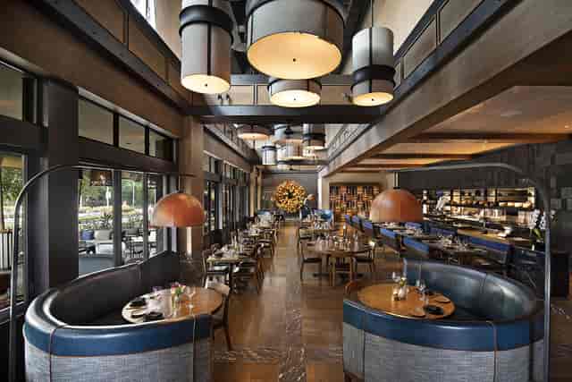 Vong Kitchen sophisticated restaurant space for corporate dinners and networking events.