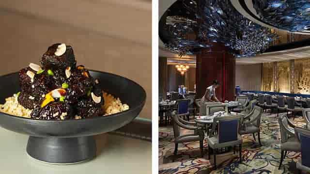 Li Feng upscale restaurant: premium plated dining for executive lunches and incentive dinners.