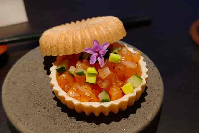 Keyaki Pan Pacific Jakarta gourmet hors d'oeuvres for VIP welcome reception catering.