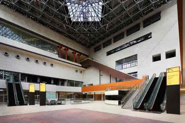 Theatre West atrium in Tokyo Metropolitan Theatre for corporate networking and brand activations.